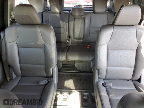 2016 Honda Odyssey Touring Elite with VIN 5FNRL5H91GB092214, listed as a Copart auction lot 61158745 with 121,477 mi miles and Salvage title. Bid and sale history available at DreamBid. Image 10.