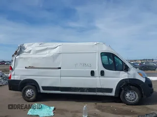2023 Ram ProMaster Cargo with VIN 3C6LRVDG9PE567047, listed as a IAAI auction lot 41748863 with 186,717 mi miles. Bid and sale history available at carsss.com. Image 12.