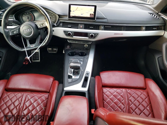 2018 Audi S4 Premium Plus with VIN WAUB4AF45JA003417, listed as a Copart auction lot 78106783 with 99,094 mi miles. Bid and sale history available at carsss.com. Image 8.
