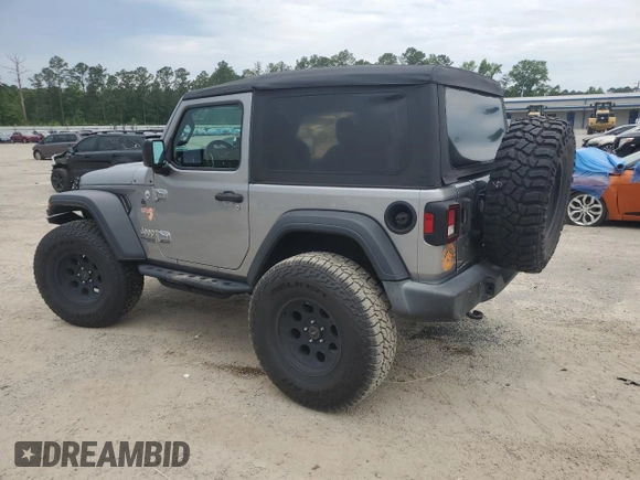 2018 Jeep Wrangler Sport с VIN 1C4GJXAN0JW291922, выставлен на аукционе Copart как лот 57494065 с пробегом 51 660 миль миль и Чистый • Clean title. История ставок и продаж доступна на DreamBid. Изображение 2.