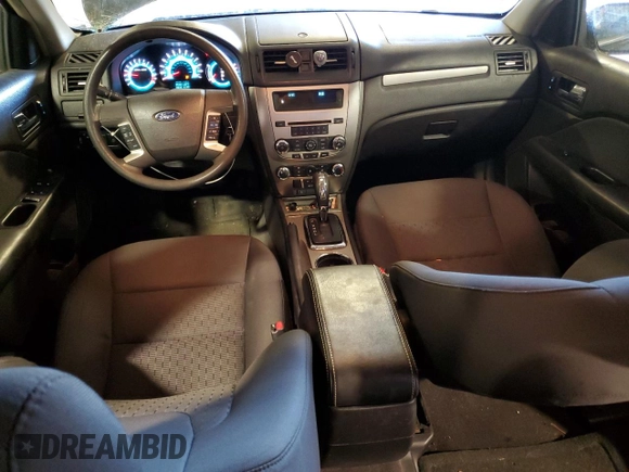 2010 Ford Fusion SE with VIN 3FAHP0HAXAR220684, listed as a Copart auction lot 49476545 with 92,587 mi miles and Salvage Title. Bid and sale history available at DreamBid. Image 8.