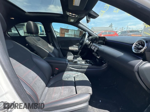 2020 Mercedes-Benz A 220 with VIN W1K3G4FB9LJ196792, listed as a Copart auction lot 55973235 with 88,600 mi miles and Salvage title. Bid and sale history available at DreamBid. Image 5.