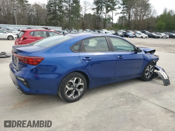 2020 Kia Forte LXS with VIN 3KPF24AD9LE225235, listed as a Copart auction lot 48939235 with 84,289 mi miles and Salvage Title. Bid and sale history available at carsss.com. Image 3.