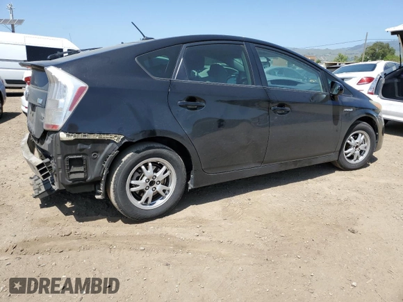 2010 Toyota Prius II with VIN JTDKN3DU3A0212322, listed as a Copart auction lot 54436215 with 340,904 mi miles and Salvage Title. Bid and sale history available at DreamBid. Image 3.