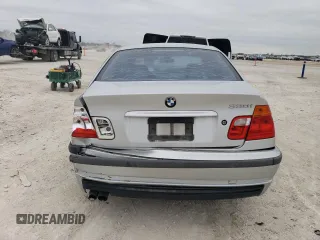 2001 BMW 3 Series 330i with VIN WBAAV53481FT00303, listed as a Copart auction lot 87118034 with 0 mi miles and Salvage Title. Bid and sale history available at carsss.com. Image 6.