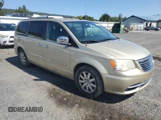 2011 Chrysler Town & Country Touring L with VIN 2A4RR8DG9BR714330, listed as a Copart auction lot 70029574 with 160,841 mi miles and Salvage Title. Bid and sale history available at DreamBid. Image 4.