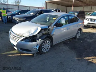 2014 Nissan Sentra SR with VIN 3N1AB7AP4EL619684, listed as a IAAI auction lot 41480420 with 249,128 mi miles. Bid and sale history available at carsss.com. Image 2.