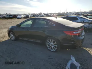 2012 Hyundai Azera with VIN KMHFH4JG3CA189808, listed as a Copart auction lot 47324765 with 104,518 mi miles and Clean Title. Bid and sale history available at DreamBid. Image 2.