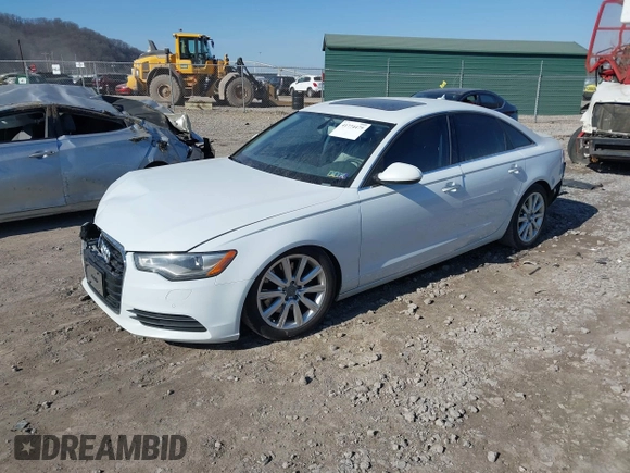2015 Audi A6 Premium Plus z VIN WAUGFAFC4FN016103, wystawiony jako IAAI lot #41774479 z przebiegiem 125 412 mil mil oraz . Historia ofert i sprzedaży dostępna na DreamBid. Obrazek 2.