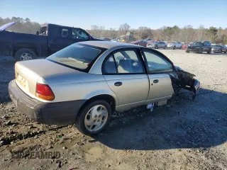 1997 Saturn SL with VIN 1G8ZH5286VZ225732, listed as a Copart auction lot 87618845 with 227,973 mi miles and Salvage Title. Bid and sale history available at carsss.com. Image 3.