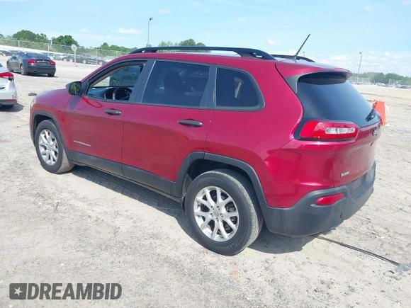 2016 Jeep Cherokee Sport z VIN 1C4PJLAB8GW264586, wystawiony jako IAAI lot #42240413 z przebiegiem 157 202 mil mil oraz . Historia ofert i sprzedaży dostępna na DreamBid. Obrazek 3.