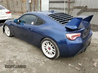 2017 Toyota 86 with VIN JF1ZNAA17H8700476, listed as a Copart auction lot 43182715 with 107,400 mi miles and Salvage Title. Bid and sale history available at carsss.com. Image 2.