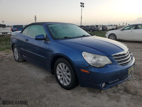 2010 Chrysler Sebring Touring with VIN 1C3BC5ED9AN169113, listed as a Copart auction lot 75358154 with 0 mi miles and Salvage Title. Bid and sale history available at carsss.com. Image 4.
