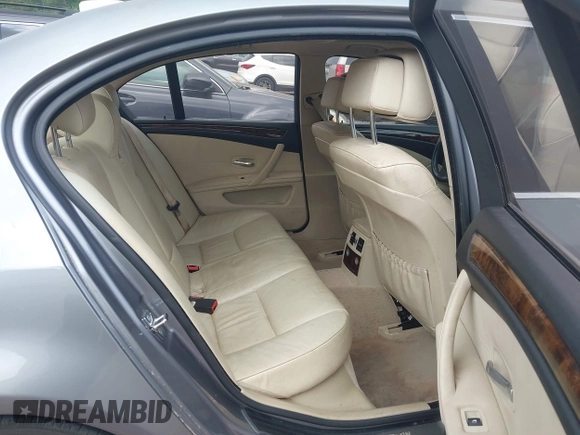 2008 BMW 5 Series 528i with VIN WBANU53548CT14787, listed as a IAAI auction lot 42122305 with 154,309 mi miles and . Bid and sale history available at carsss.com. Image 8.