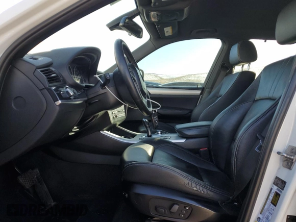 2012 BMW X3 28i with VIN 5UXWX5C51CL717874, listed as a Copart auction lot 46141245 with 135,041 mi miles and Salvage Title. Bid and sale history available at DreamBid. Image 7.