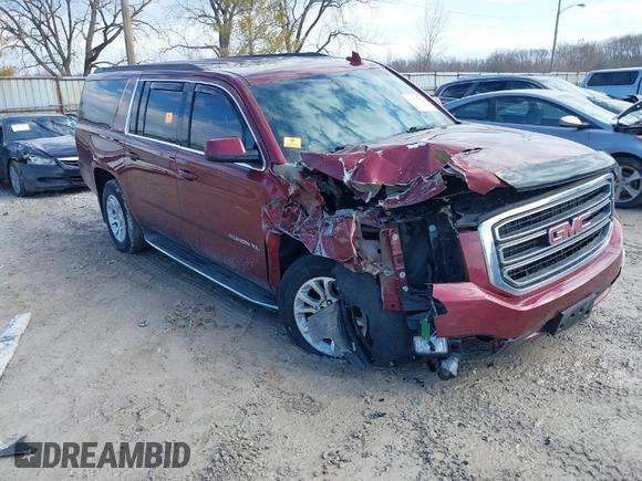 2019 GMC Yukon XL SLT with VIN 1GKS2GKC9KR341807, listed as a IAAI auction lot 41658848 with 68,204 mi miles. Bid and sale history available at carsss.com. Image 1.