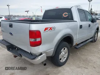 2005 Ford F-150 XLT with VIN 1FTPW14505KC98909, listed as a IAAI auction lot 41905480 with 174,198 mi miles. Bid and sale history available at carsss.com. Image 4.