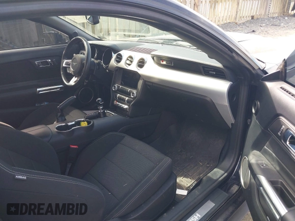 2016 Ford Mustang V6 with VIN 1FA6P8AMXG5222893, listed as a IAAI auction lot 41754837 with 52,892 mi miles and . Bid and sale history available at carsss.com. Image 5.