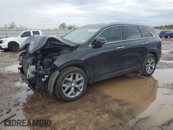 2016 Kia Sorento SXL with VIN 5XYPK4A10GG027677, listed as a Copart auction lot 50814805 with 82,677 mi miles and Salvage Title. Bid and sale history available at carsss.com. Image 1.