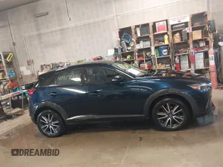 2017 Mazda CX-3 Touring with VIN JM1DKFC72H0145267, listed as a IAAI auction lot 41917149 with 55,784 mi miles. Bid and sale history available at carsss.com. Image 13.