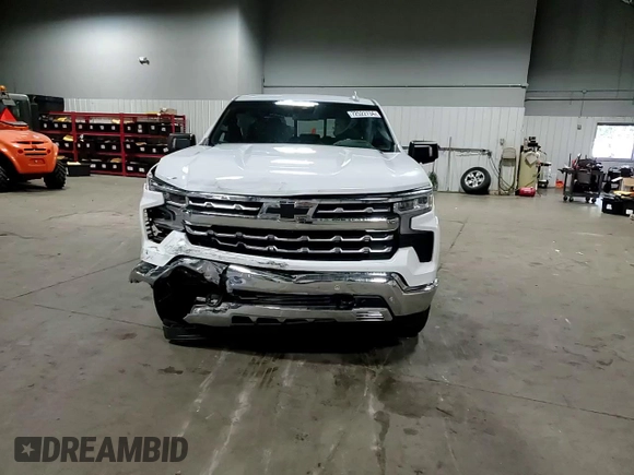 2023 Chevrolet Silverado 1500 LTZ with VIN 3GCUDGE85PG358780, listed as a Copart auction lot 72522734 with 22,172 mi miles and Salvage Title. Bid and sale history available at carsss.com. Image 10.