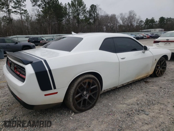 2016 Dodge Challenger R/T Scat Pack z VIN 2C3CDZFJ3GH153326, wystawiony jako Copart lot #45931845 z przebiegiem 64 245 mil mil oraz Szkody całkowita. Historia ofert i sprzedaży dostępna na DreamBid. Obrazek 3.