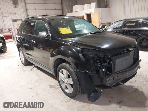 2013 Chevrolet Equinox LTZ with VIN 2GNFLGEKXD6306387, listed as a IAAI auction lot 41958321 with 154,773 mi miles. Bid and sale history available at carsss.com. Image 1.