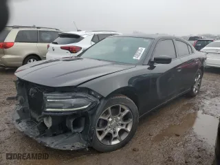 2016 Dodge Charger SXT with VIN 2C3CDXJG4GH144408, listed as a Copart auction lot 43052735 with 212,576 mi miles and Salvage Title. Bid and sale history available at carsss.com. Image 1.