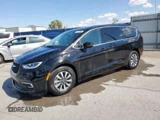 2024 Chrysler Pacifica Hybrid Select z VIN 2C4RC1S78RR144834, wystawiony jako Copart lot #60926175 z przebiegiem 39 406 mil mil oraz Czysty tytuł • Clean title. Historia ofert i sprzedaży dostępna na DreamBid. Obrazek 1.