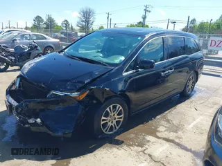 2013 Honda Odyssey EX-L с VIN 5FNRL5H66DB073076, выставлен на аукционе IAAI как лот 41886808 с пробегом 185 760 миль миль и . История ставок и продаж доступна на DreamBid. Изображение 2.