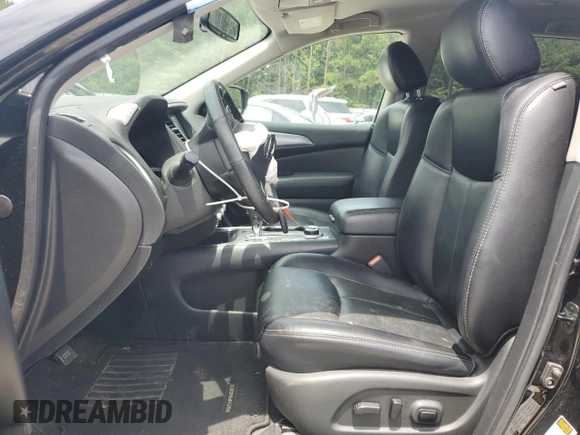 2019 Nissan Pathfinder SV with VIN 5N1DR2MM9KC629317, listed as a Copart auction lot 58920105 with 59,934 mi miles and Salvage title. Bid and sale history available at DreamBid. Image 7.
