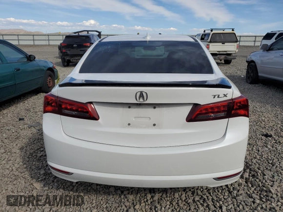 2015 Acura TLX Tech with VIN 19UUB1F50FA024033, listed as a Copart auction lot 50403095 with 84,342 mi miles and Salvage Title. Bid and sale history available at carsss.com. Image 6.