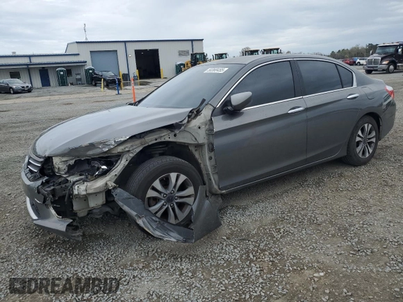 2014 Honda Accord Sedan LX with VIN 1HGCR2F33EA233163, listed as a Copart auction lot 50368455 with 213,453 mi miles and Salvage Title. Bid and sale history available at carsss.com. Image 1.