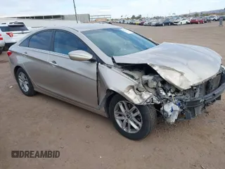 2011 Hyundai Sonata GLS with VIN 5NPEB4ACXBH219893, listed as a IAAI auction lot 41542687 with 153,625 mi miles. Bid and sale history available at carsss.com. Image 1.