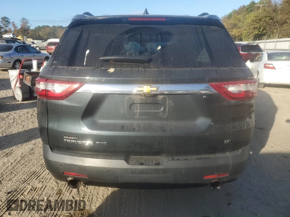 2021 Chevrolet Traverse LT Leather with VIN 1GNEVHKW3MJ156564, listed as a Copart auction lot 79157544 with 73,331 mi miles and Salvage Title. Bid and sale history available at carsss.com. Image 6.