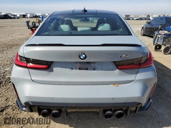 2021 BMW M3 with VIN WBS53AY03MFL42464, listed as a Copart auction lot 42829735 with 19,875 mi miles and Salvage Title. Bid and sale history available at carsss.com. Image 6.