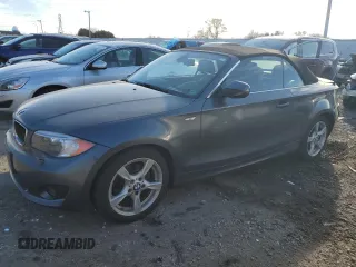 2013 BMW 1 Series 128i with VIN WBAUL7C58DVU08955, listed as a Copart auction lot 42813155 with 97,519 mi miles and Clean Title. Bid and sale history available at carsss.com. Image 1.