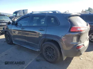 2017 Jeep Cherokee Latitude with VIN 1C4PJLCS1HW623405, listed as a Copart auction lot 87811065 with 75,689 mi miles and Salvage Title. Bid and sale history available at carsss.com. Image 2.