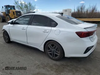 2021 Kia Forte GT-Line with VIN 3KPF34AD8ME423514, listed as a Copart auction lot 48262025 with 63,049 mi miles and Salvage Title. Bid and sale history available at carsss.com. Image 2.