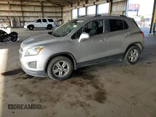 2015 Chevrolet Trax LT with VIN KL7CJLSBXFB228768, listed as a Copart auction lot 54906025 with 133,057 mi miles and Clean Title. Bid and sale history available at carsss.com. Image 1.