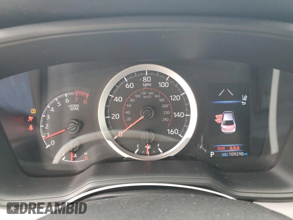 2020 Toyota Corolla SE with VIN 5YFS4RCE8LP043648, listed as a Copart auction lot 41740025 with 109,298 mi miles and Salvage Title. Bid and sale history available at DreamBid. Image 9.