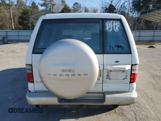2002 Isuzu Trooper S with VIN JACDS58X427J00556, listed as a Copart auction lot 47238585 with 148,210 mi miles and Salvage Title. Bid and sale history available at DreamBid. Image 6.