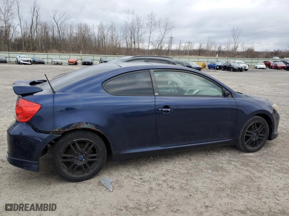 2010 Scion tC with VIN JTKDE3B73A0315707, listed as a Copart auction lot 50041595 with 175,169 mi miles and Salvage Title. Bid and sale history available at carsss.com. Image 3.