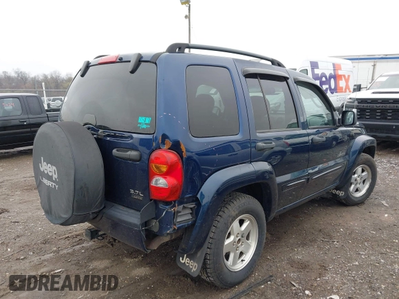 2004 Jeep Liberty Limited z VIN 1J4GL58K34W112569, wystawiony jako IAAI lot #42021937 z przebiegiem 181 814 mil mil oraz . Historia ofert i sprzedaży dostępna na DreamBid. Obrazek 6.