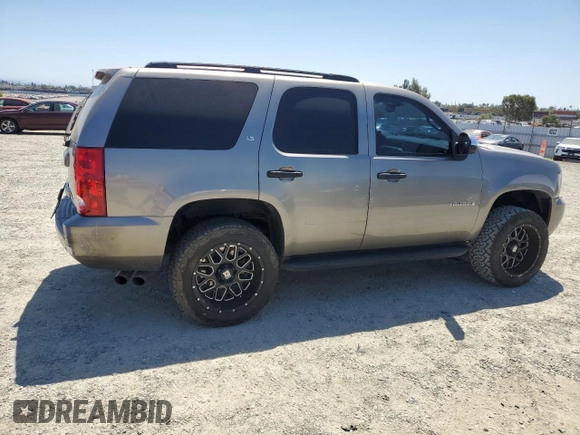 2007 Chevrolet Tahoe LS with VIN 1GNFC13C77R264424, listed as a Copart auction lot 60743825 with Not provided miles and Salvage title. Bid and sale history available at DreamBid. Image 3.