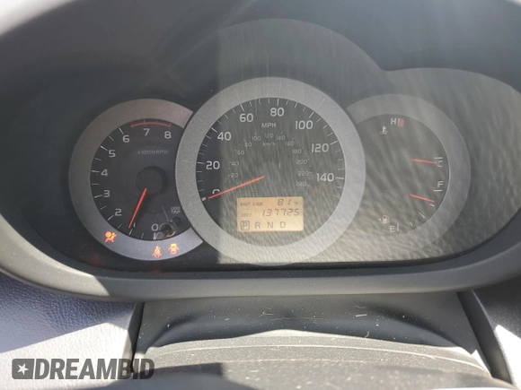 2006 Toyota RAV4 Sport with VIN JTMZK32V765001573, listed as a Copart auction lot 56046335 with 137,725 mi miles and Salvage title. Bid and sale history available at DreamBid. Image 9.