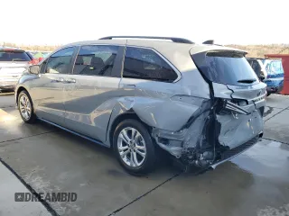 2023 Toyota Sienna XSE with VIN 5TDDSKFC9PS104275, listed as a Copart auction lot 43190195 with 19,644 mi miles and Salvage title. Bid and sale history available at DreamBid. Image 2.
