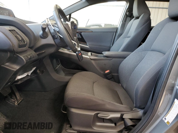 2023 Toyota bZ4X XLE with VIN JTMABABA8PA025906, listed as a Copart auction lot 55032775 with 33,833 mi miles and Clean Title. Bid and sale history available at DreamBid. Image 7.