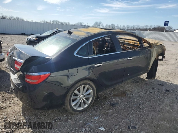 2014 Buick Verano Leather Group with VIN 1G4PS5SK9E4127703, listed as a Copart auction lot 48864905 with 0 mi miles and Salvage Title. Bid and sale history available at carsss.com. Image 3.