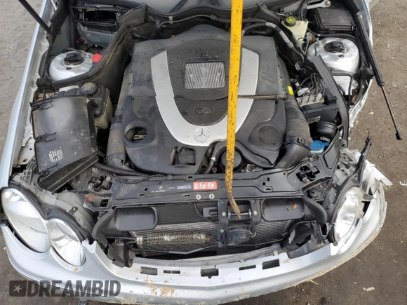 2007 Mercedes-Benz CLK-Class 5.5L with VIN WDBTJ72H77F212695, listed as a Copart auction lot 79744304 with 155,774 mi miles and Clean Title. Bid and sale history available at carsss.com. Image 11.